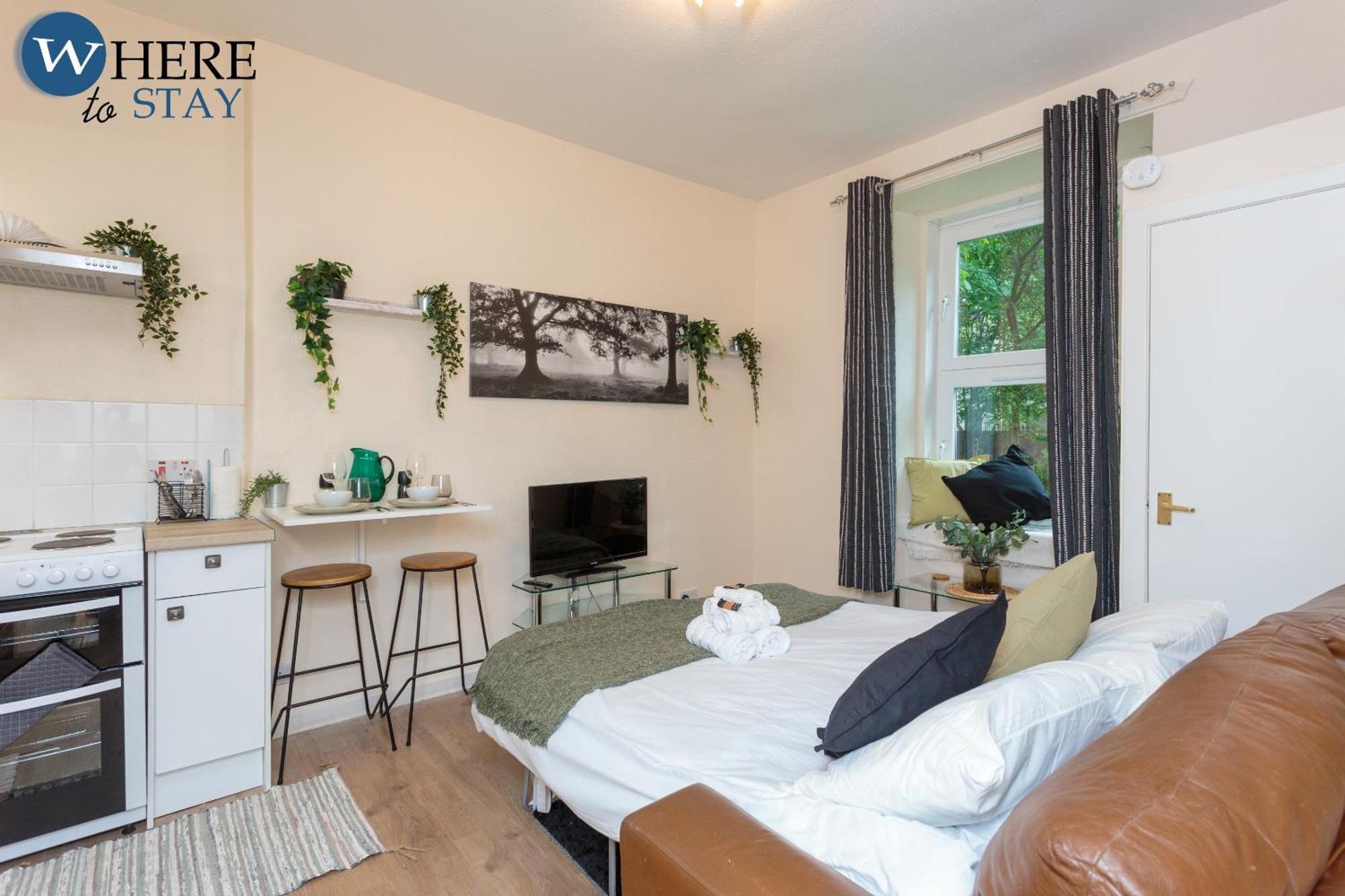 Appartamento Cosy 1 Bed Flat Near City Centre Edimburgo Camera foto